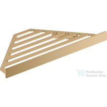   Hansgrohe ADDSTORIS 305 mm-es sarokpolc, szálcsiszolt bronz 41741140