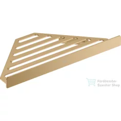   Hansgrohe ADDSTORIS 305 mm-es sarokpolc, szálcsiszolt bronz 41741140