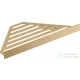Hansgrohe ADDSTORIS 305 mm-es sarokpolc, szálcsiszolt bronz 41741140