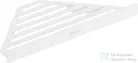 Hansgrohe ADDSTORIS 305 mm-es sarokpolc, matt fehér 41741700