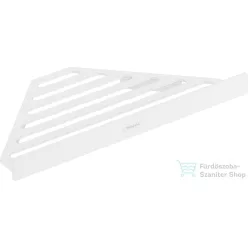   Hansgrohe ADDSTORIS 305 mm-es sarokpolc, matt fehér 41741700