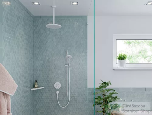 Hansgrohe ADDSTORIS 305 mm-es sarokpolc, polírozott arany hatású 41741990