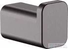 Hansgrohe ADDSTORIS akasztó, szálcsiszolt fekete/króm 41742340