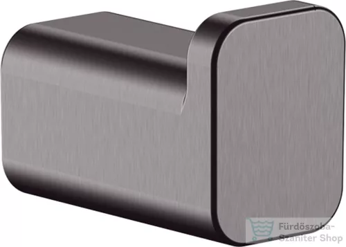 Hansgrohe ADDSTORIS akasztó, szálcsiszolt fekete/króm 41742340