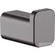 Hansgrohe ADDSTORIS akasztó, szálcsiszolt fekete/króm 41742340