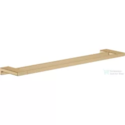   Hansgrohe ADDSTORIS 648 mm-es dupla törölközőtartó, szálcsiszolt bronz 41743140