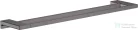 Hansgrohe ADDSTORIS 648 mm-es dupla törölközőtartó, szálcsiszolt fekete/króm 41743340