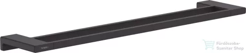 Hansgrohe ADDSTORIS 648 mm-es dupla törölközőtartó, matt fekete 41743670
