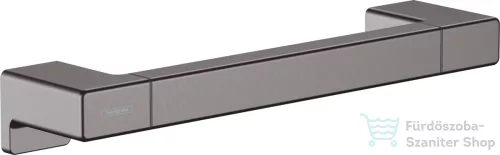 Hansgrohe ADDSTORIS 348 mm-es kapaszkodó, szálcsiszolt fekete/króm 41744340