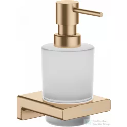   Hansgrohe ADDSTORIS  fali szappanadagoló, szálcsiszolt bronz 41745140