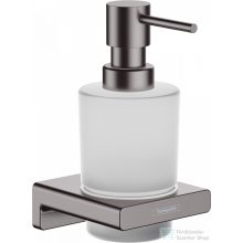   Hansgrohe ADDSTORIS  fali szappanadagoló, szálcsiszolt fekete/króm 41745340
