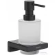 Hansgrohe ADDSTORIS  fali szappanadagoló, matt fekete 41745670