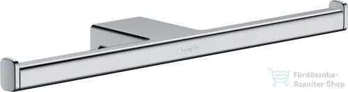 Hansgrohe ADDSTORIS dupla wc papír tartó, króm 41748000