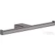 Hansgrohe ADDSTORIS dupla wc papír tartó, szálcsiszolt fekete/króm 41748340