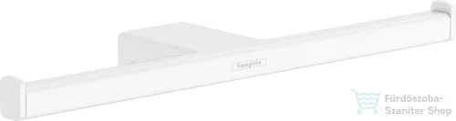 Hansgrohe ADDSTORIS dupla wc papír tartó, matt fehér 41748700