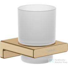   Hansgrohe ADDSTORIS fali fogkefetartó, szálcsiszolt bronz 41749140