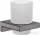 Hansgrohe ADDSTORIS fali fogkefetartó, szálcsiszolt fekete/króm 41749340