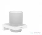 Hansgrohe ADDSTORIS fali fogkefetartó, matt fehér 41749700