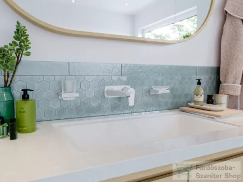 Hansgrohe ADDSTORIS fali fogkefetartó, matt fehér 41749700