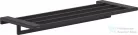 Hansgrohe ADDSTORIS 648 mm-es törölközőtartó polc, matt fekete 41751670