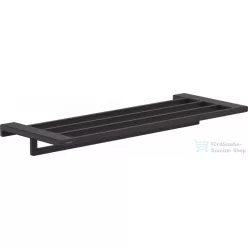  Hansgrohe ADDSTORIS 648 mm-es törölközőtartó polc, matt fekete 41751670