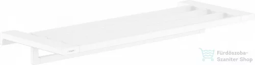 Hansgrohe ADDSTORIS 648 mm-es törölközőtartó polc, matt fehér 41751700
