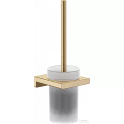   Hansgrohe ADDSTORIS fali wc kefe tartó, szálcsiszolt bronz 41752140