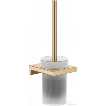   Hansgrohe ADDSTORIS fali wc kefe tartó, szálcsiszolt bronz 41752140