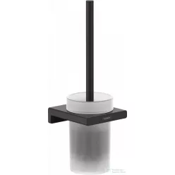   Hansgrohe ADDSTORIS fali wc kefe tartó, matt fekete 41752670