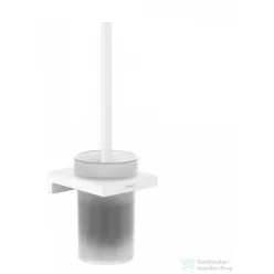   Hansgrohe ADDSTORIS fali wc kefe tartó, matt fehér 41752700