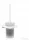 Hansgrohe ADDSTORIS fali wc kefe tartó, matt fehér 41752700
