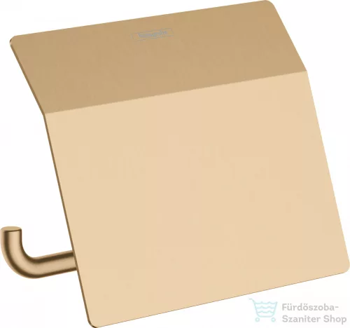 Hansgrohe ADDSTORIS fedeles wc papír tartó, szálcsiszolt bronz 41753140