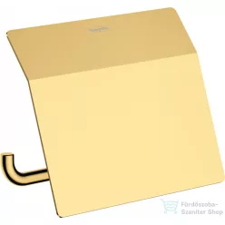   Hansgrohe ADDSTORIS fedeles wc papír tartó, polírozott arany hatású 41753990