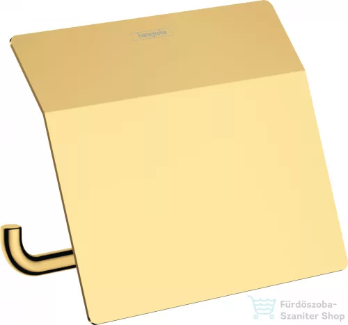 Hansgrohe ADDSTORIS fedeles wc papír tartó, polírozott arany hatású 41753990