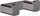 Hansgrohe ADDSTORIS dupla akasztó, szálcsiszolt fekete/króm 41755340