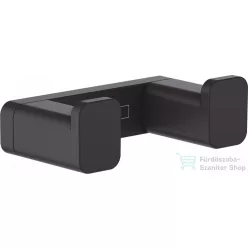 Hansgrohe ADDSTORIS dupla akasztó, matt fekete 41755670