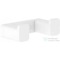 Hansgrohe ADDSTORIS dupla akasztó, matt fehér 41755700
