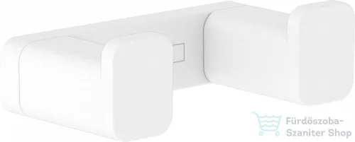 Hansgrohe ADDSTORIS dupla akasztó, matt fehér 41755700