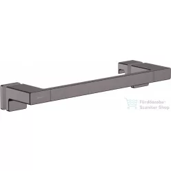  Hansgrohe ADDSTORIS zuhanyajtó fogantyú, szálcsiszolt fekete/króm 41759340