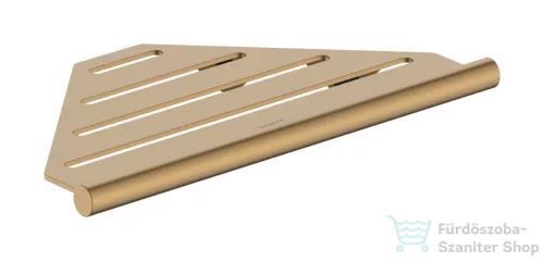 Hansgrohe ADDSTORIS S fali sarokpolc, szálcsiszolt bronz 41761140