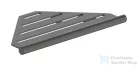 Hansgrohe ADDSTORIS S fali sarokpolc, szálcsiszolt fekete króm 41761340