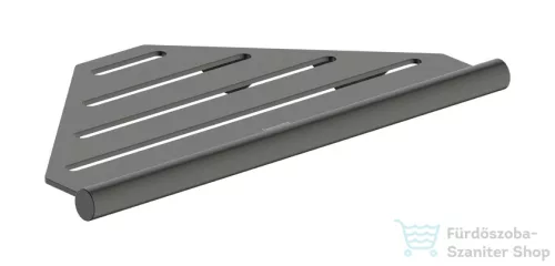 Hansgrohe ADDSTORIS S fali sarokpolc, szálcsiszolt fekete króm 41761340
