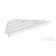 Hansgrohe ADDSTORIS S fali sarokpolc, matt fehér 41761700