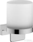 Hansgrohe ADDSTORIS fali szappanadagoló matt üveg tartállyal, króm 41765000