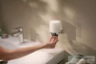 Hansgrohe ADDSTORIS fali szappanadagoló matt üveg tartállyal, króm 41765000