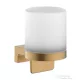 Hansgrohe ADDSTORIS fali szappanadagoló matt üveg tartállyal, szálcsiszolt bronz 41765140