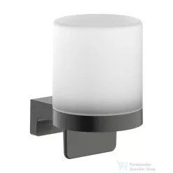   Hansgrohe ADDSTORIS fali szappanadagoló matt üveg tartállyal, szálcsiszolt fekete króm 41765340
