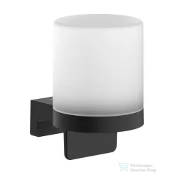   Hansgrohe ADDSTORIS fali szappanadagoló matt üveg tartállyal, matt fekete 41765670