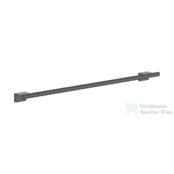   Hansgrohe ADDSTORIS S 66 cm-es törölközőtartó, szálcsiszolt fekete króm 41767340