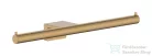 Hansgrohe ADDSTORIS S dupla WC papír tartó, szálcsiszolt bronz 41768140